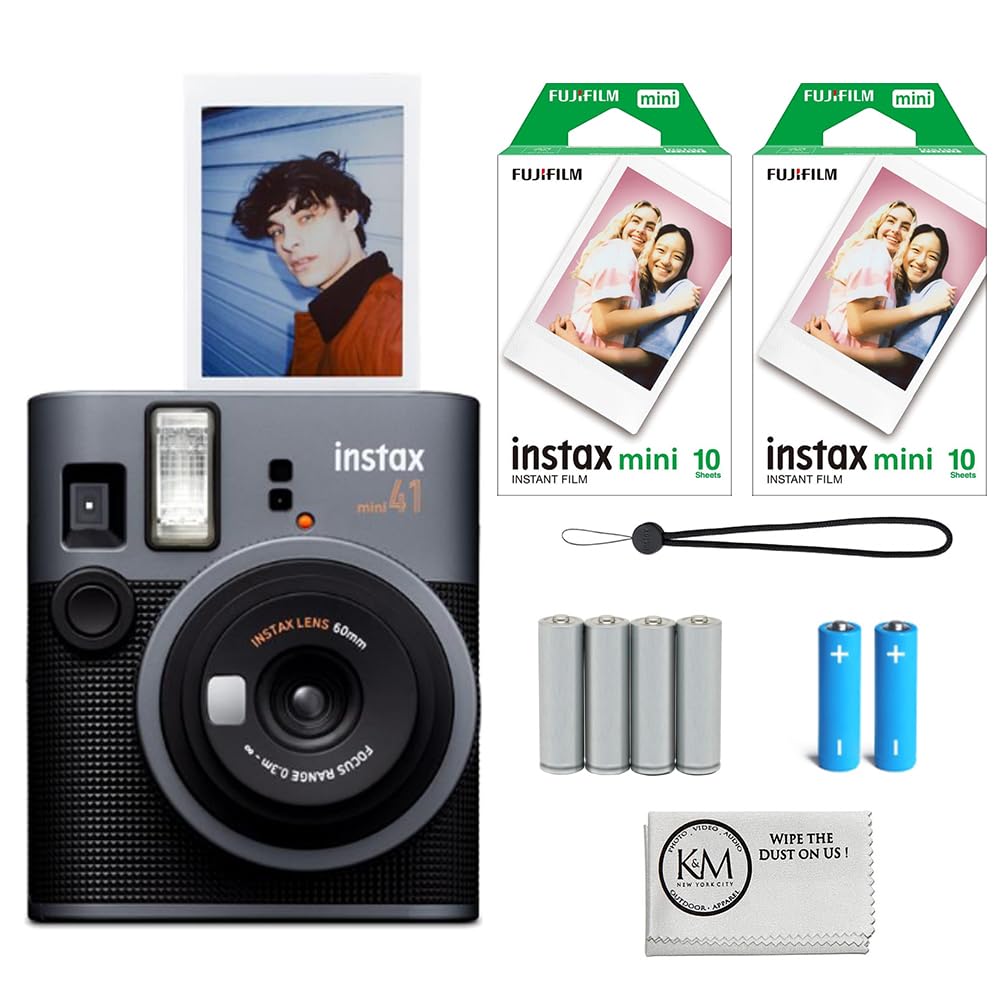 Amazon | FUJIFILM INSTAX Mini 41 インスタントカメラセット Instax